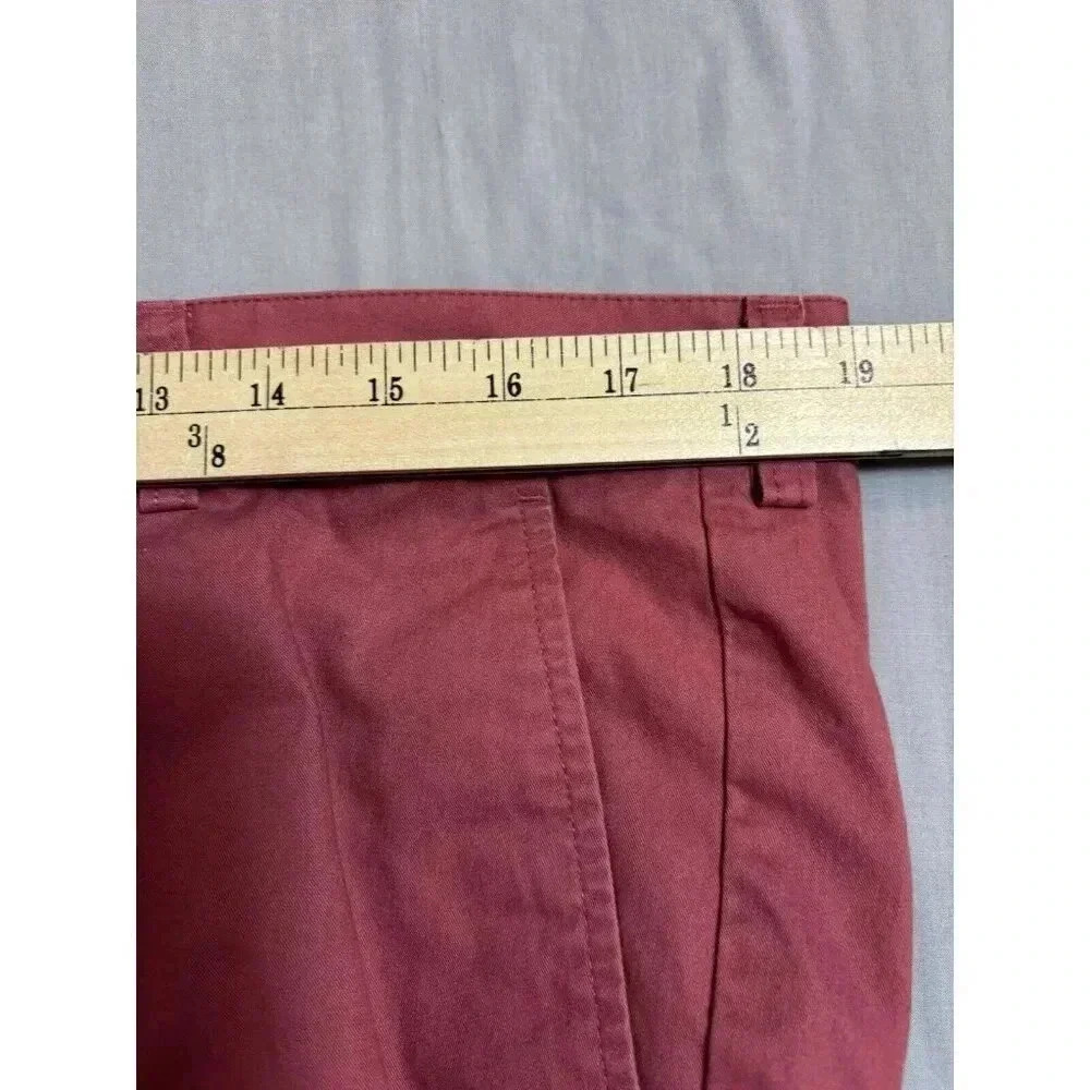 Brooks Brothers 346 Chino Pants Mens 38x28 Red Salmon Relaxed Preppy - Picture 5 of 7